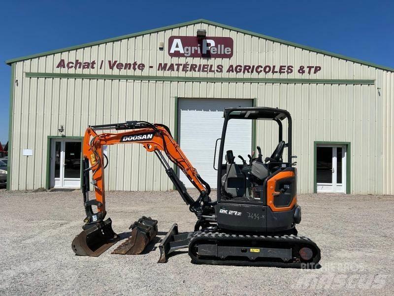 Doosan DX27Z Miniekskavaatorid < 7 t