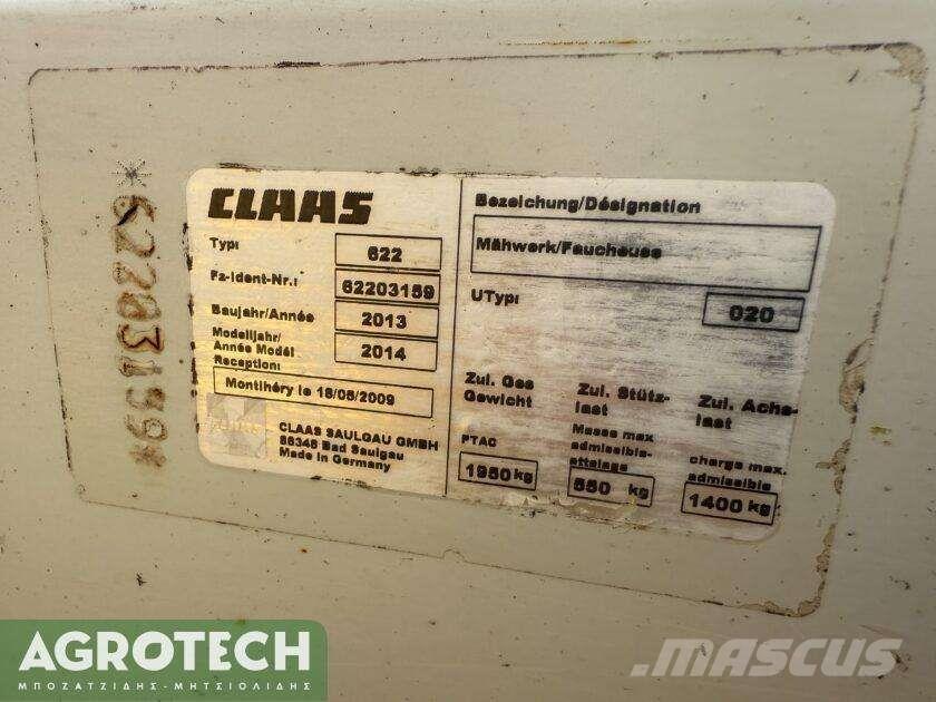 CLAAS DISCO 3050 TRC Traktorid