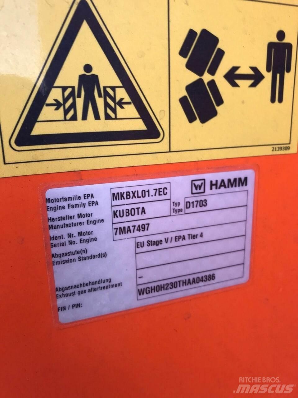 Hamm HD12VV Tandemrullid