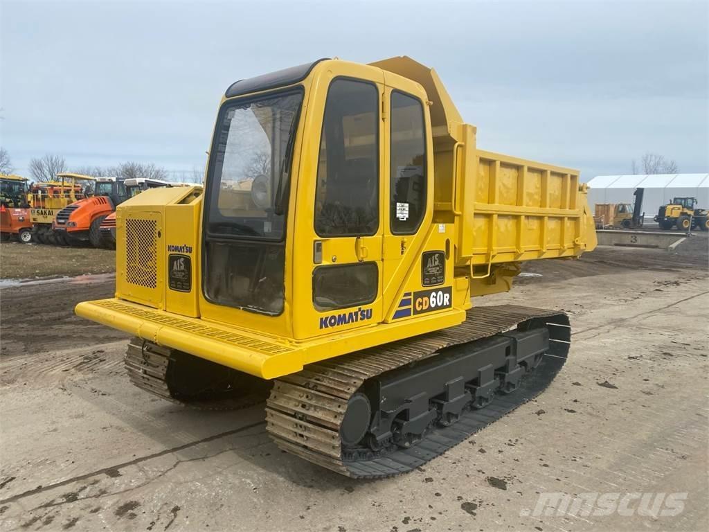 Komatsu CD50 Liigendraamiga pinnaseveokid