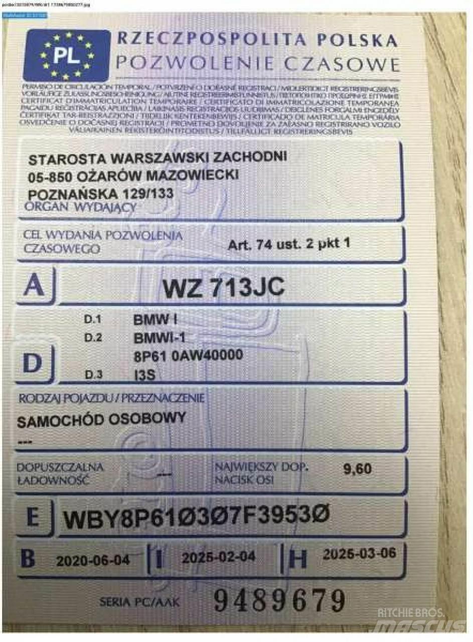 BMW i3 Sõiduautod
