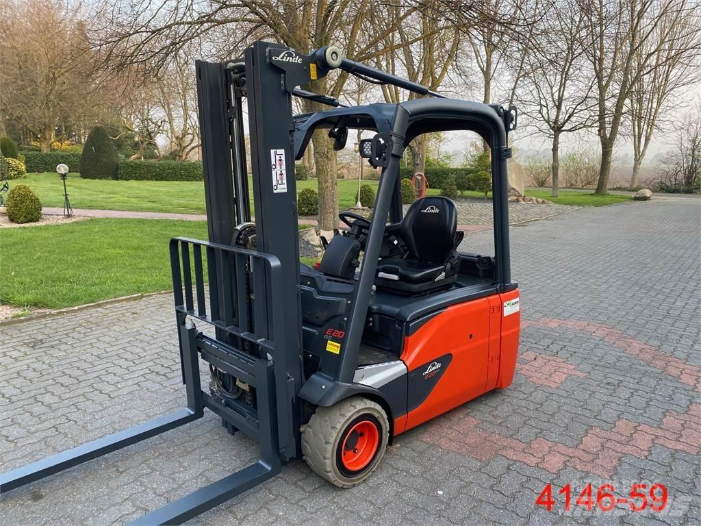 Linde E 20 L 02 Elektritõstukid