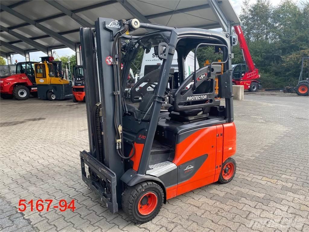 Linde E 20 PH 02 Elektritõstukid