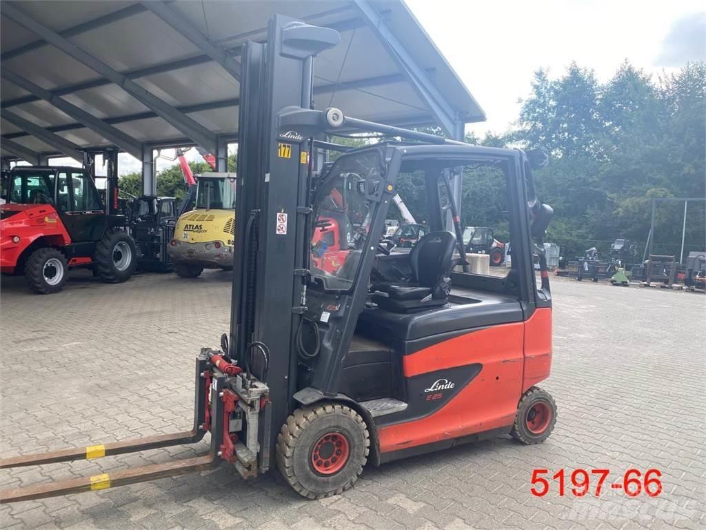 Linde E 25 HL - 01 600 Elektritõstukid