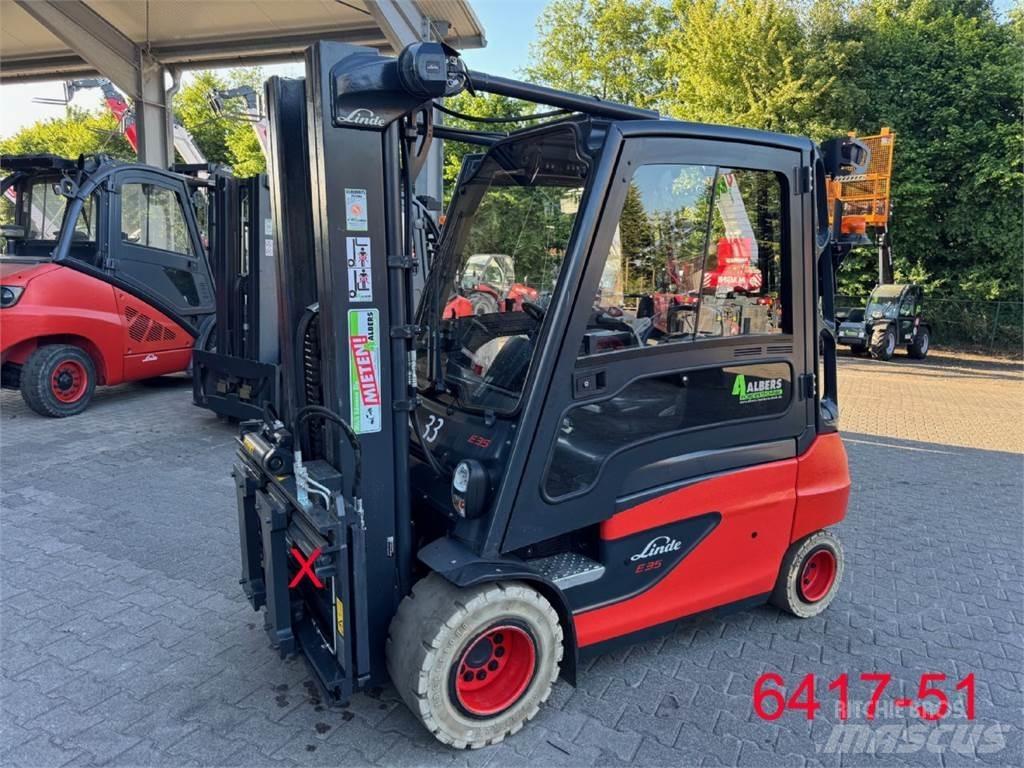 Linde E 35 L 01 Elektritõstukid