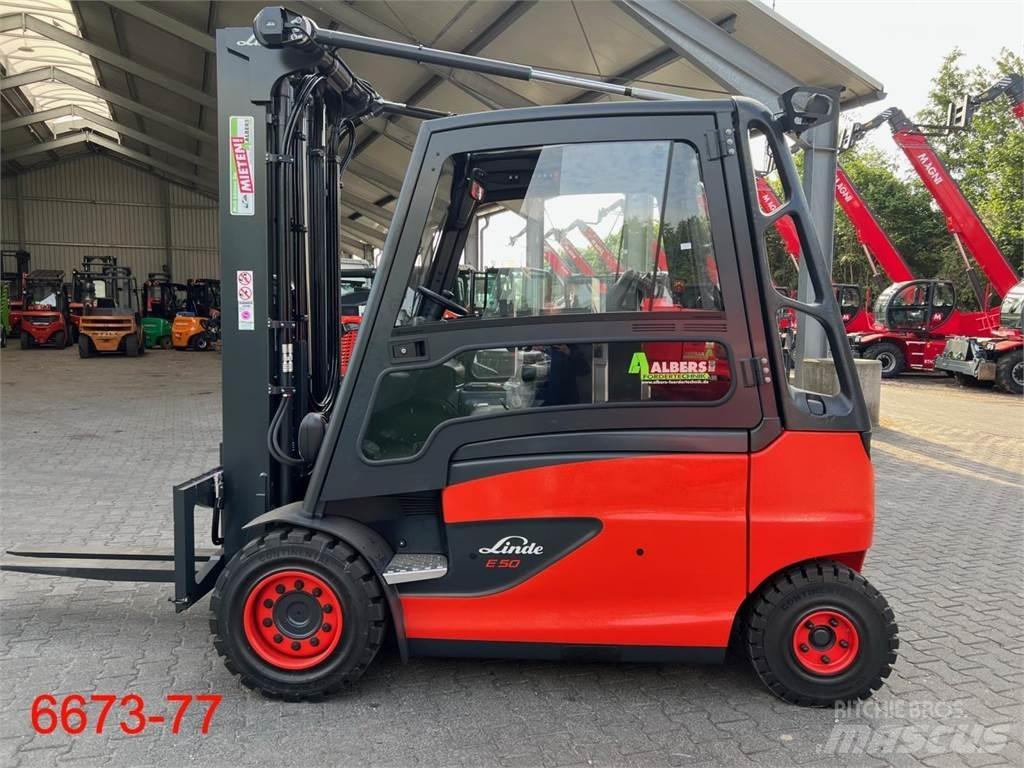 Linde E 50 HL Elektritõstukid