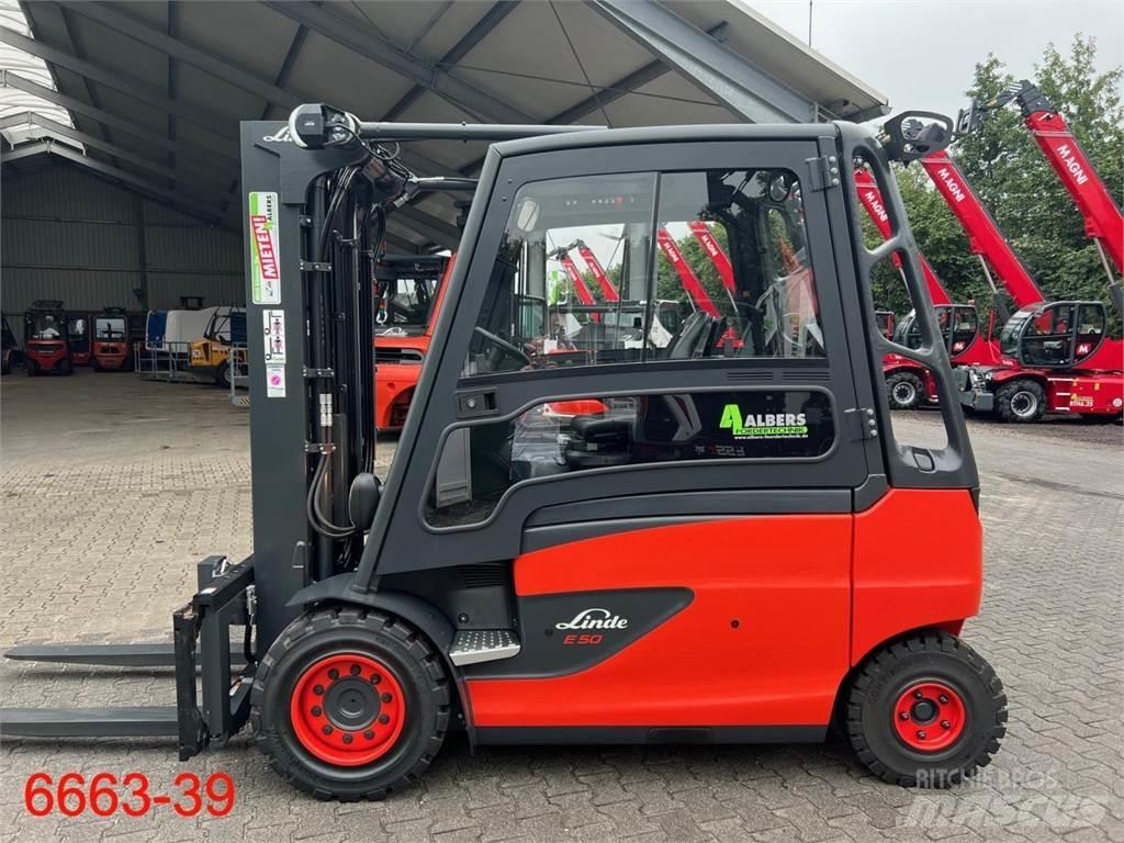 Linde E 50 HL 01 Elektritõstukid