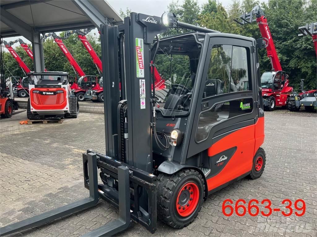 Linde E 50 HL 01 Elektritõstukid