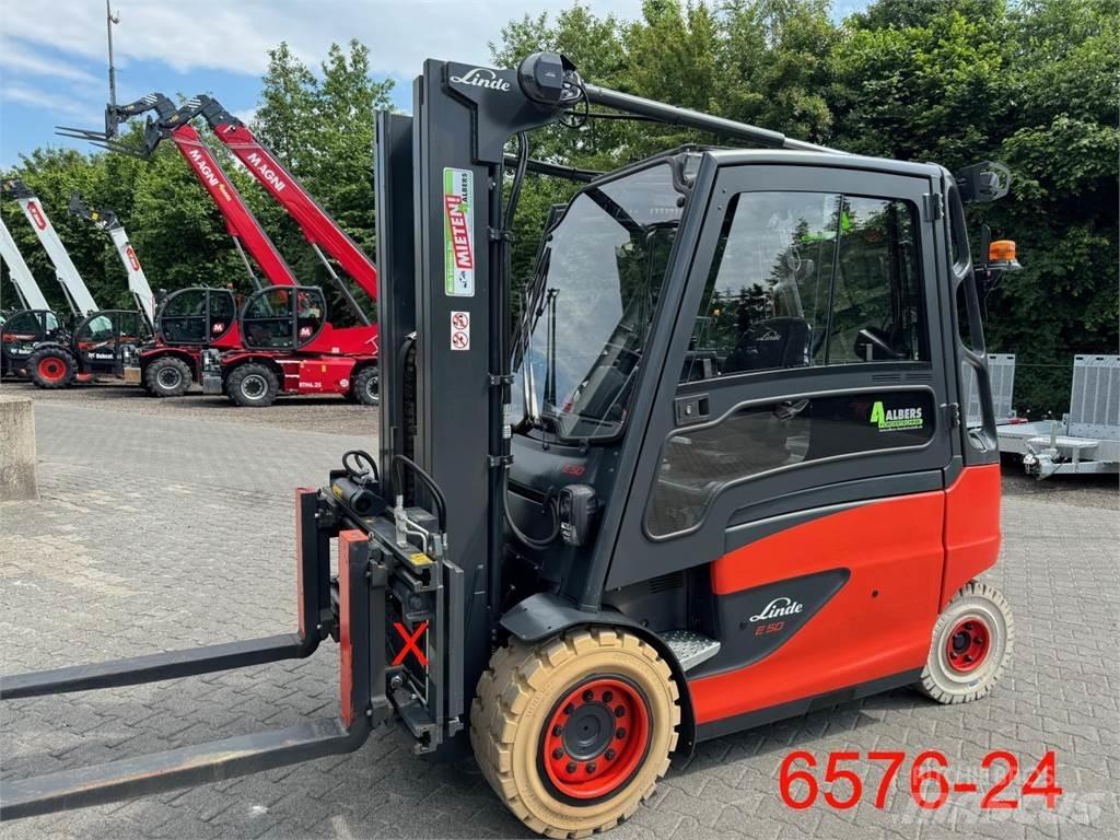 Linde E 50 HL 01 Elektritõstukid
