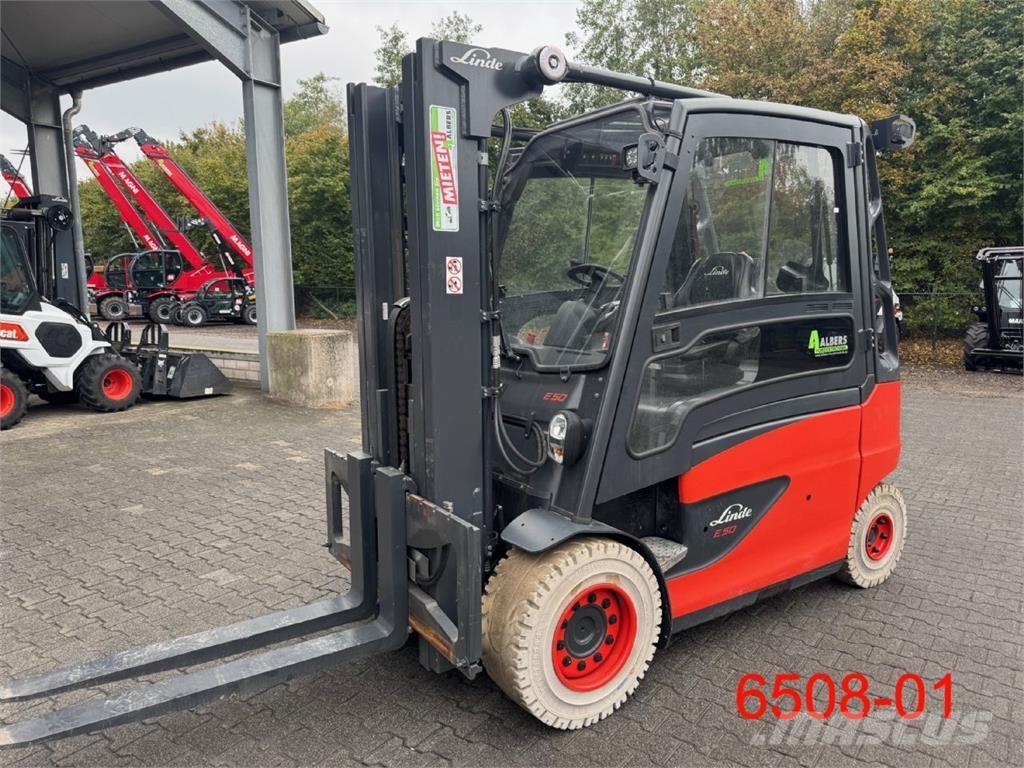 Linde E 50 HL 01 Elektritõstukid