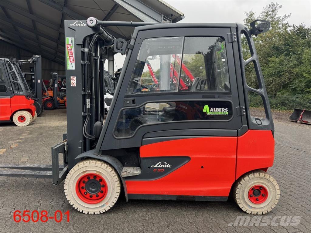 Linde E 50 HL 01 Elektritõstukid