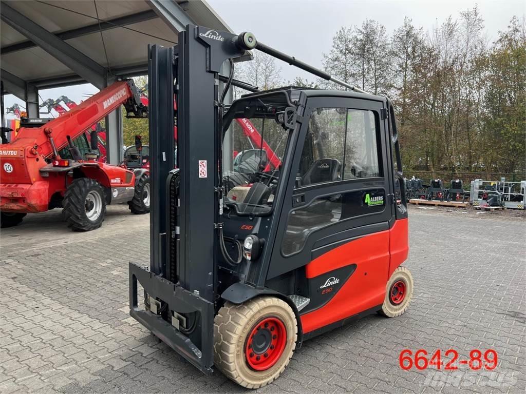 Linde E 50 HL 01 Elektritõstukid