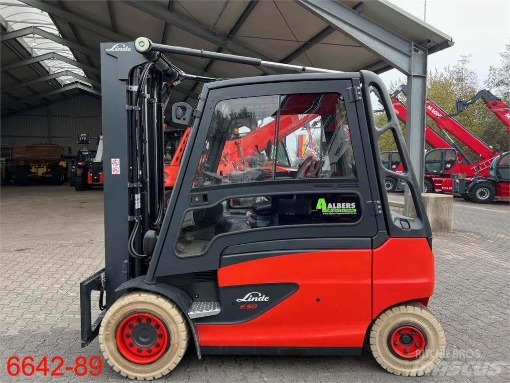 Linde E 50 HL 01 Elektritõstukid