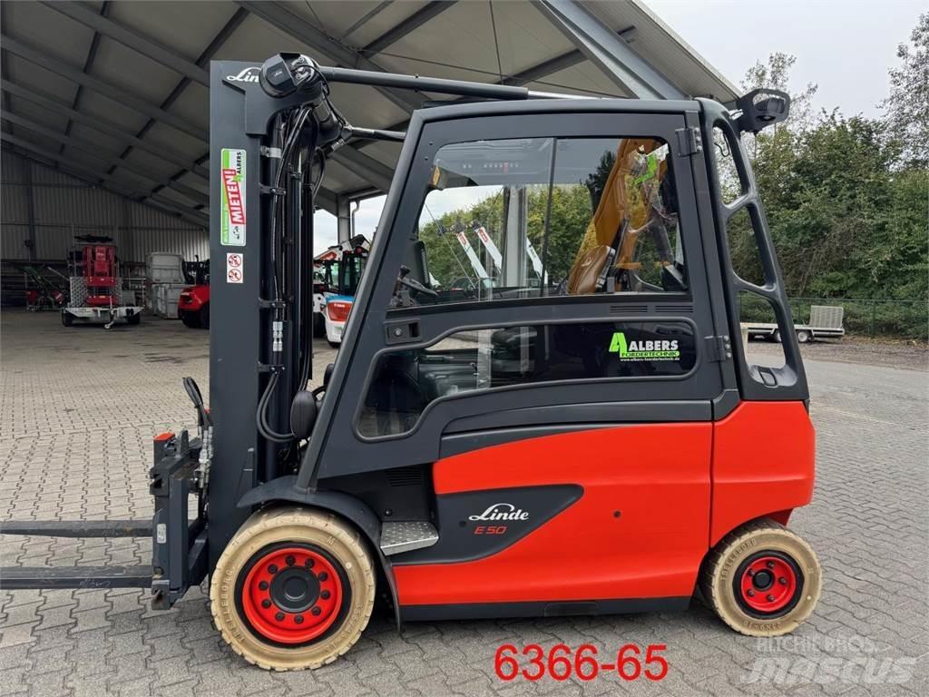 Linde E 50 HL - 01 / 600 Elektritõstukid
