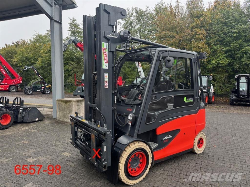 Linde E 50 HL 01 600 Elektritõstukid