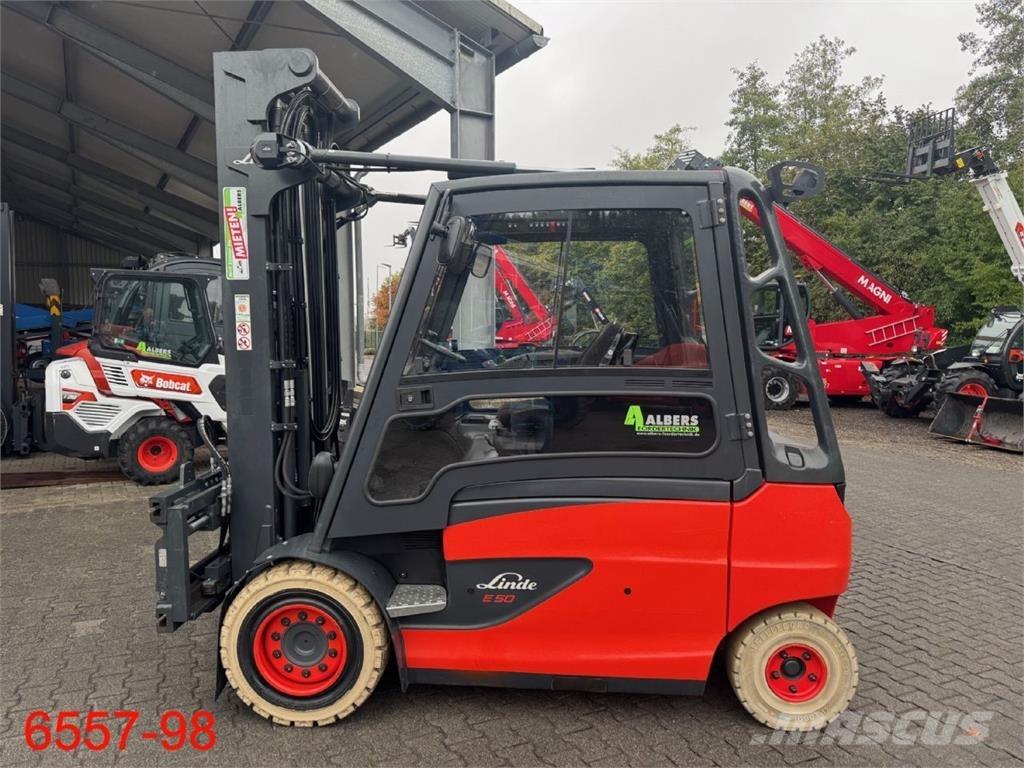 Linde E 50 HL 01 600 Elektritõstukid