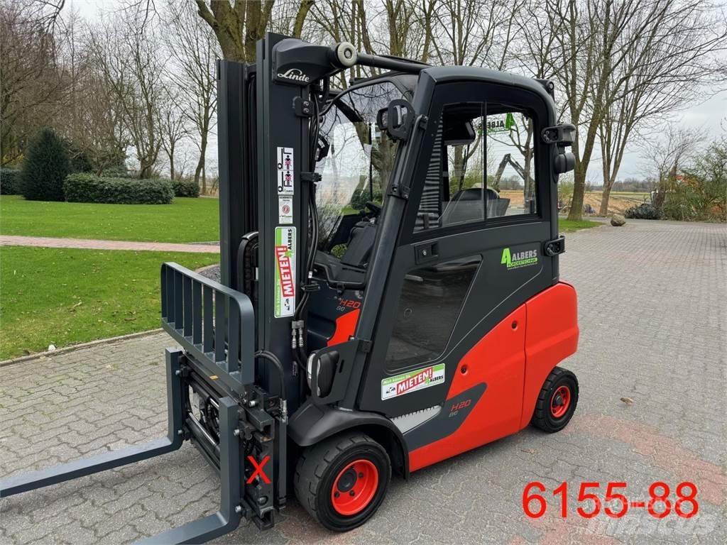 Linde H 20 T 01 Gaasitõstukid