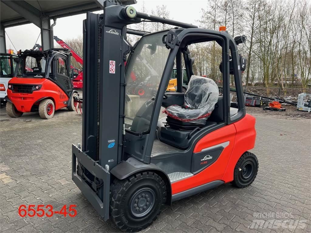 Linde H 35 D 01 Diiseltõstukid