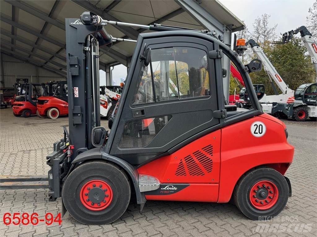 Linde H 50 D - 02 / 600 Diiseltõstukid