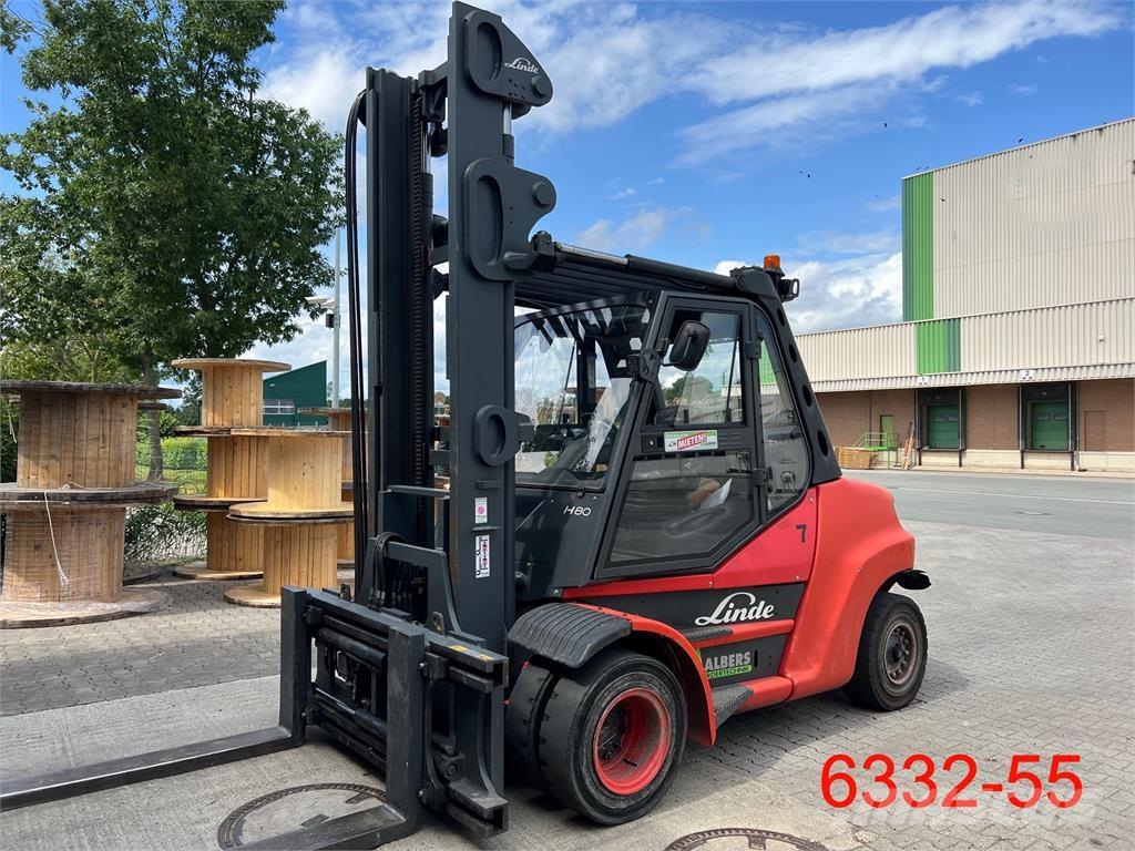 Linde H 80 D 02 900 Diiseltõstukid