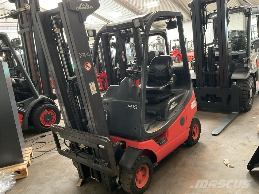 Linde H16T-03 Gaasitõstukid