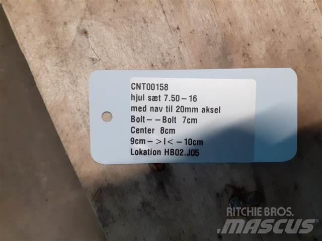  16'' 7.50-16 Kallurhaagised