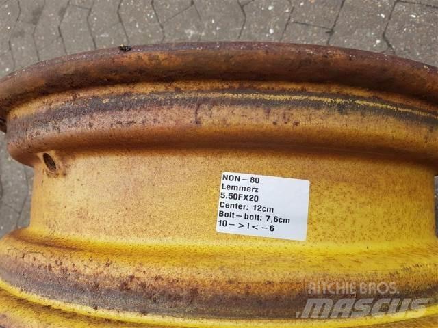  20 5.50FX20 Rehvid, rattad ja veljed