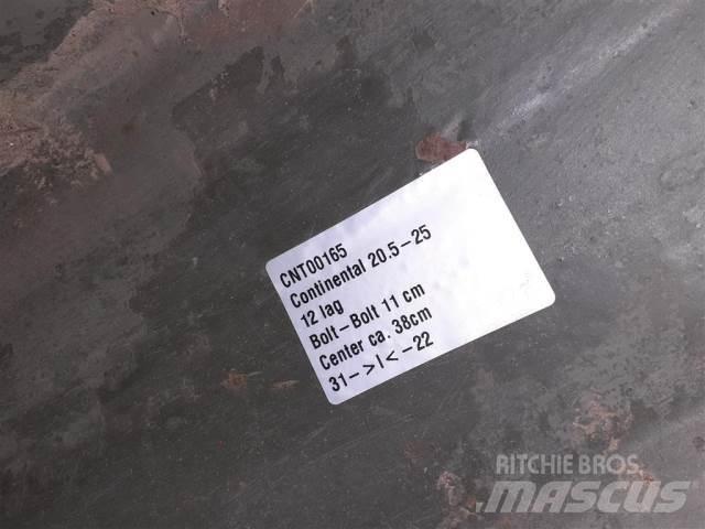  25 20.5-25 Rehvid, rattad ja veljed