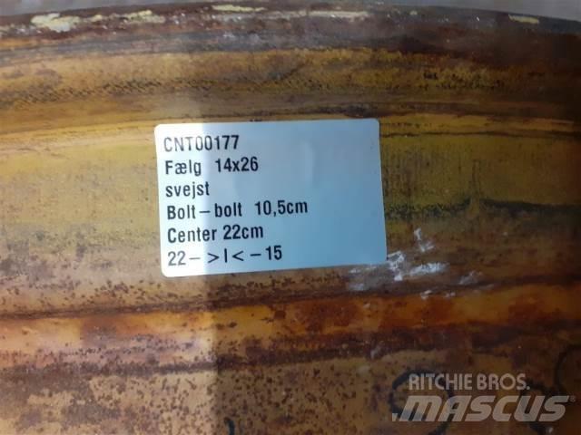  26'' 14x26 Rehvid, rattad ja veljed