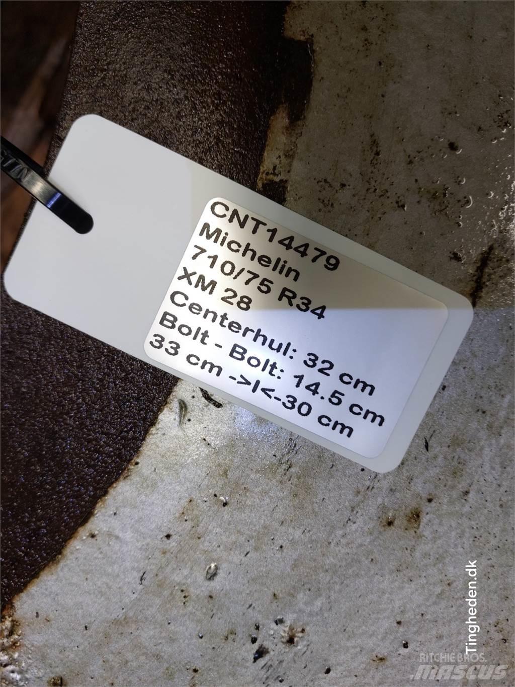  34 710/75 R34 Rehvid, rattad ja veljed