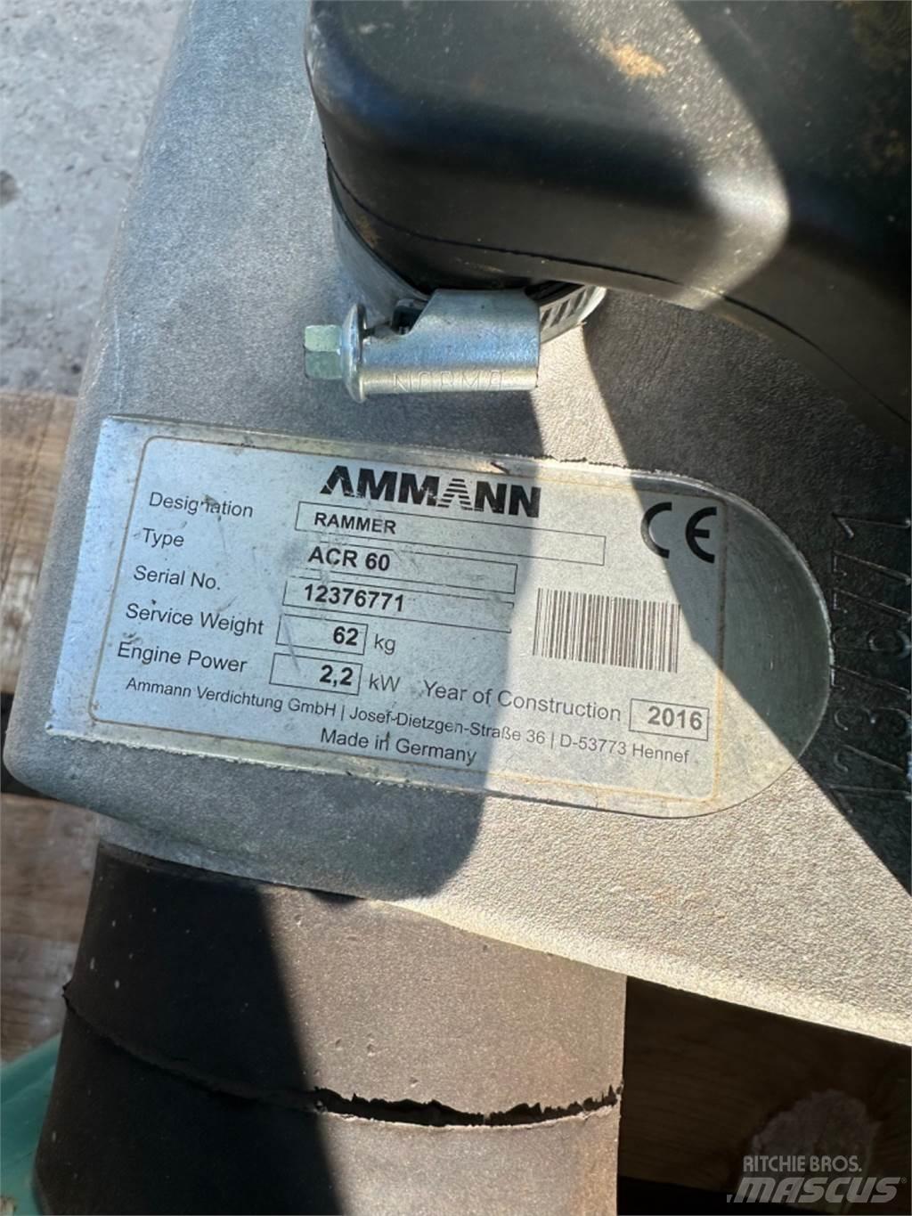 Ammann ACR60 Vibroplaadid