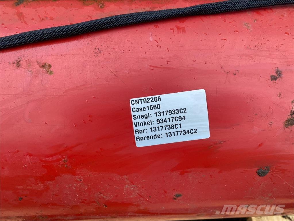 CASE 1660 Lisavarustus ja komponendid
