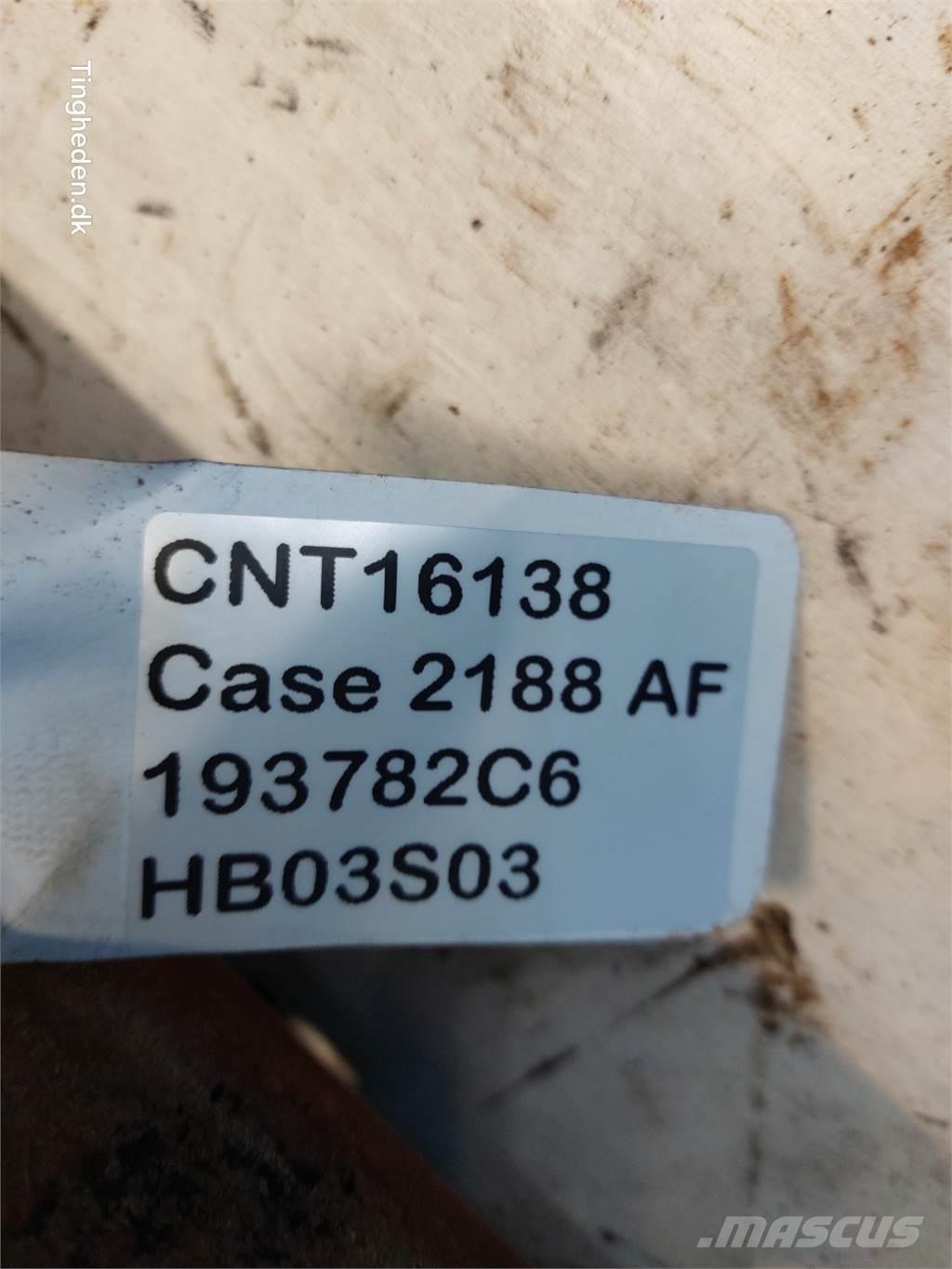 CASE 2188 Lisavarustus ja komponendid