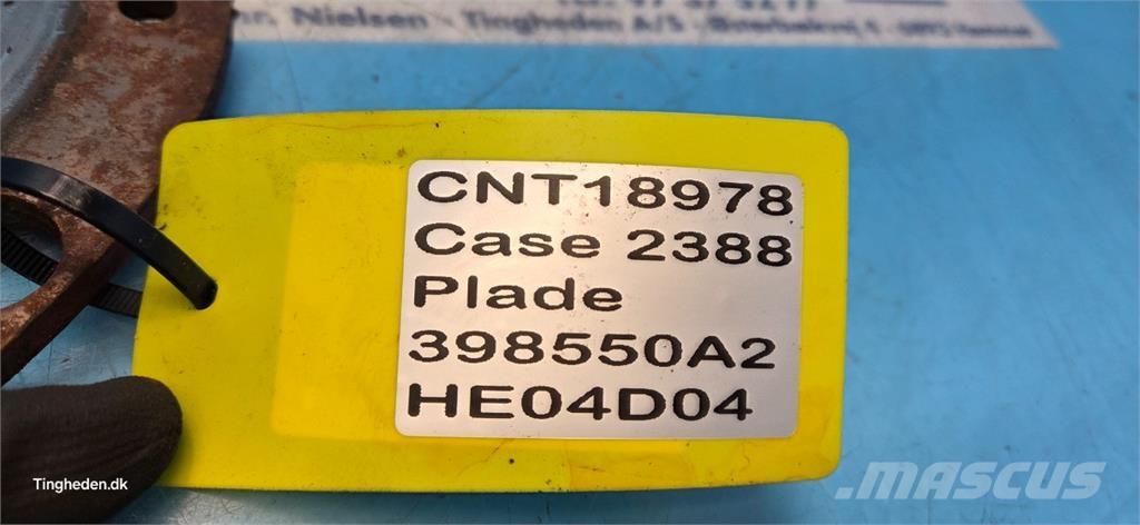 CASE 2388 Lisavarustus ja komponendid