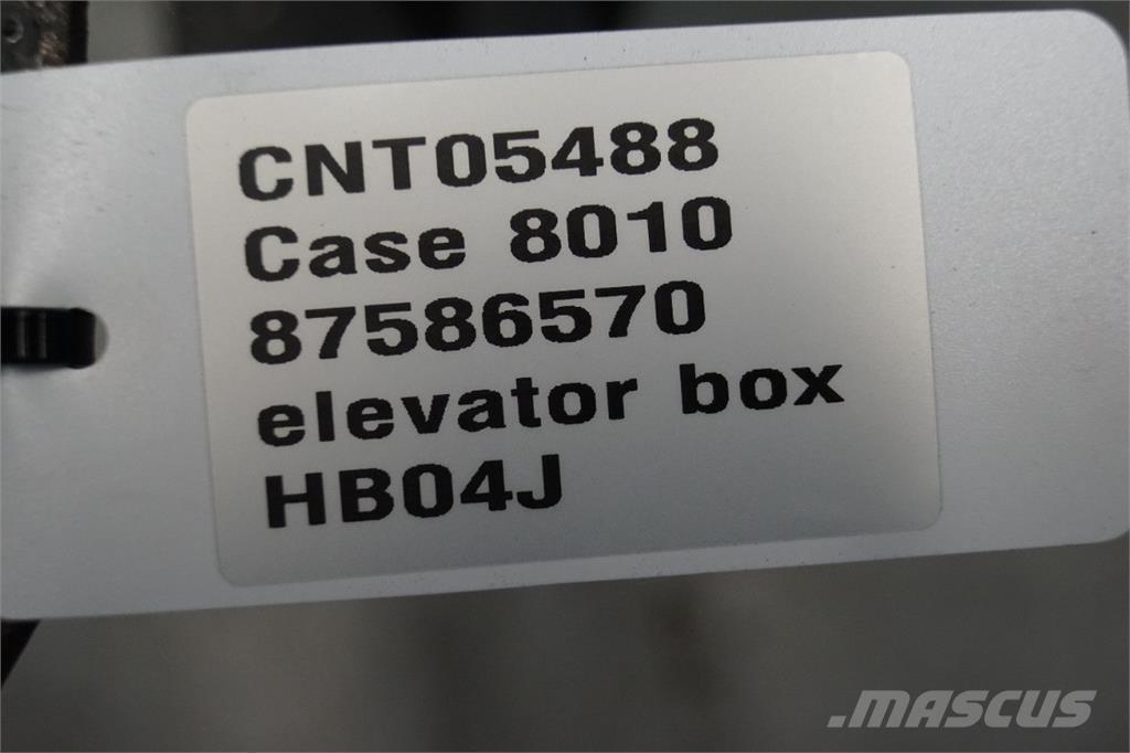 CASE 8010 Lisavarustus ja komponendid