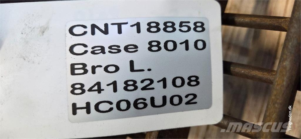 CASE 8010 Lisavarustus ja komponendid