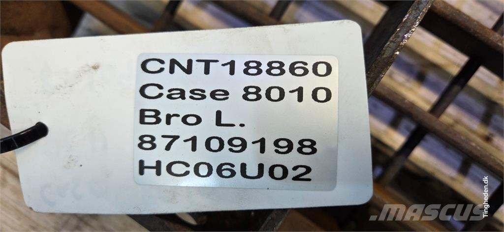 CASE 8010 Lisavarustus ja komponendid