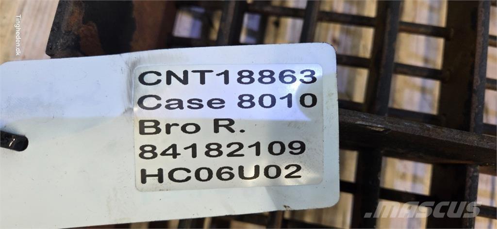 CASE 8010 Lisavarustus ja komponendid