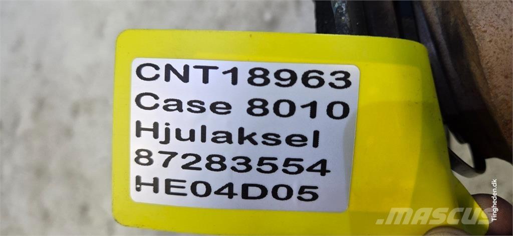 CASE 8010 Lisavarustus ja komponendid