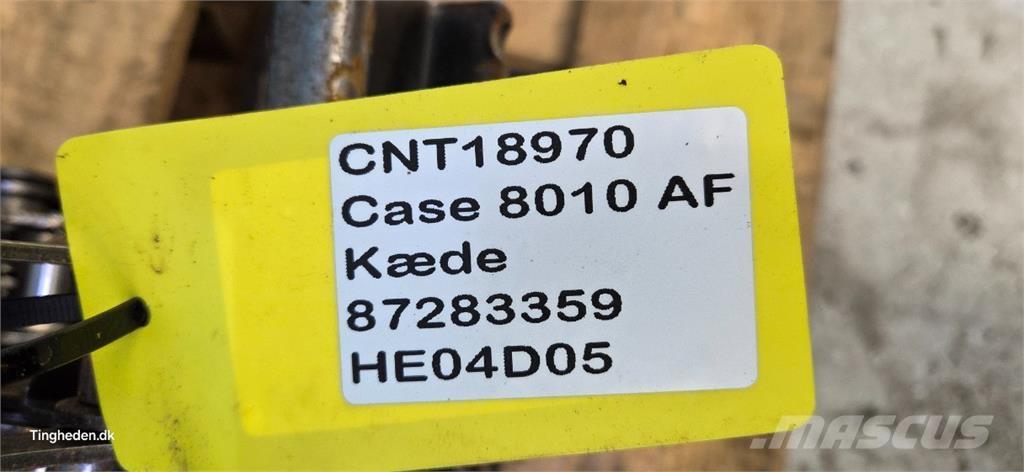 CASE 8010 Lisavarustus ja komponendid
