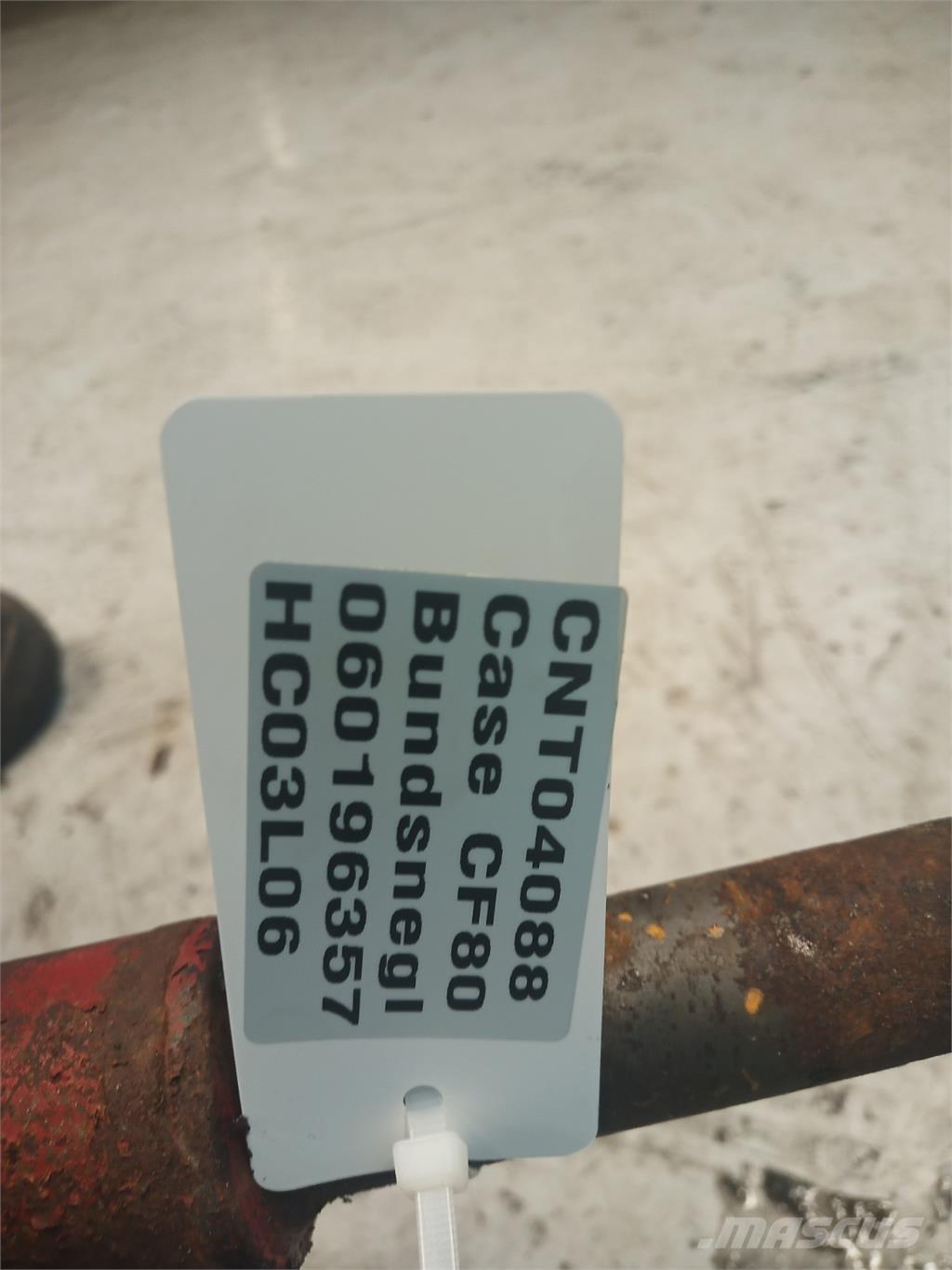 CASE CF80 Lisavarustus ja komponendid