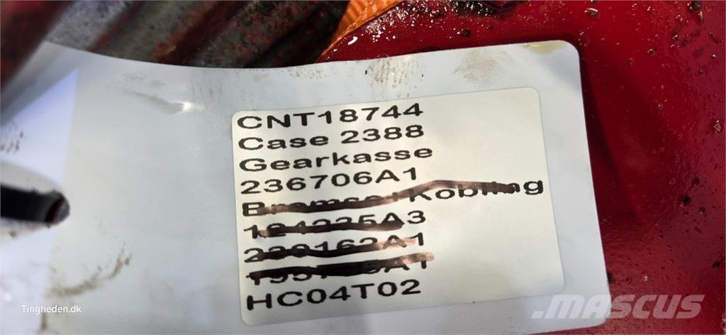 Case IH 2388 Ülekandemehhanism