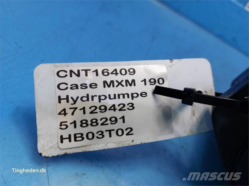 CASE Maxxum 190 Hüdraulika