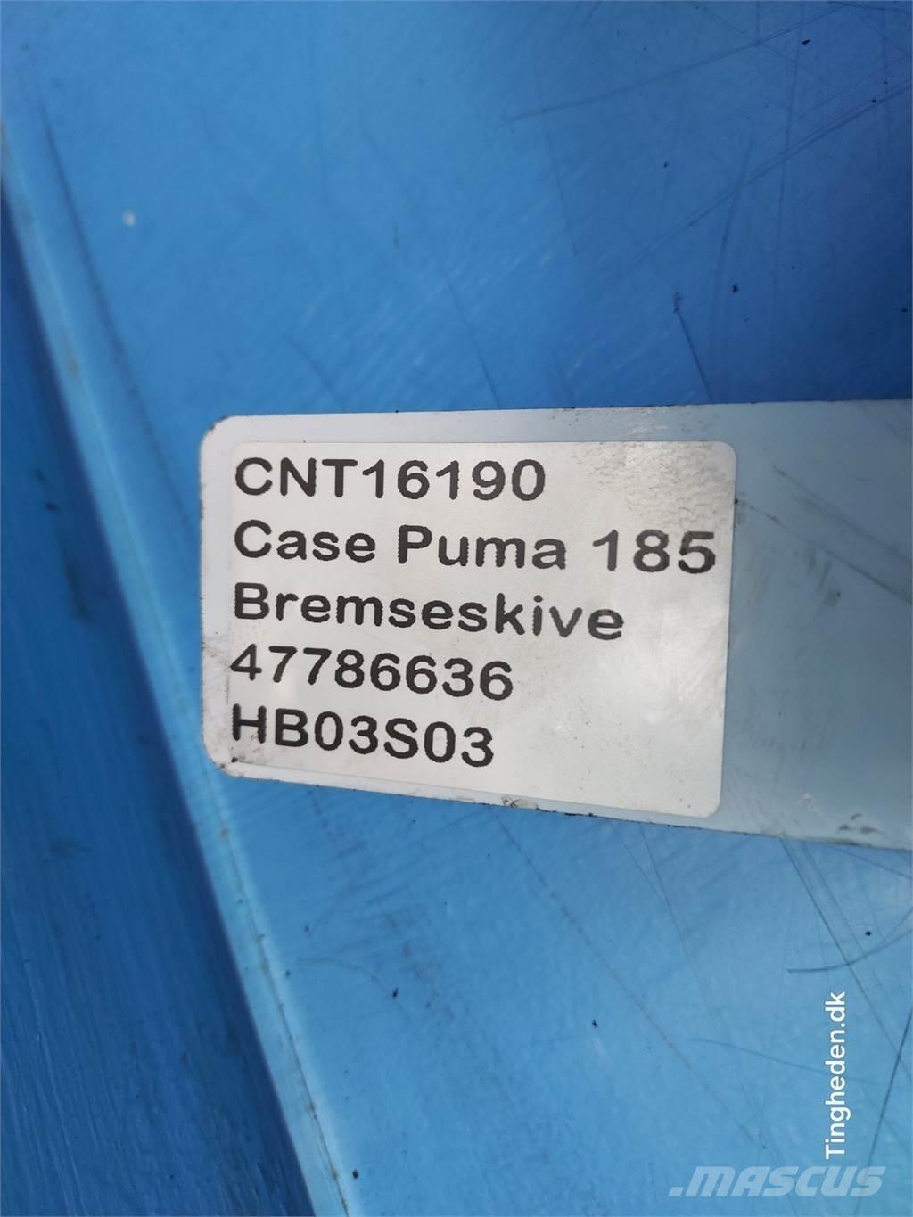 CASE Puma 185 Ülekandemehhanism