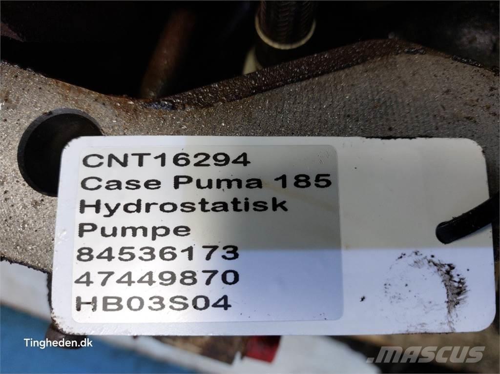 CASE Puma 185 Ülekandemehhanism