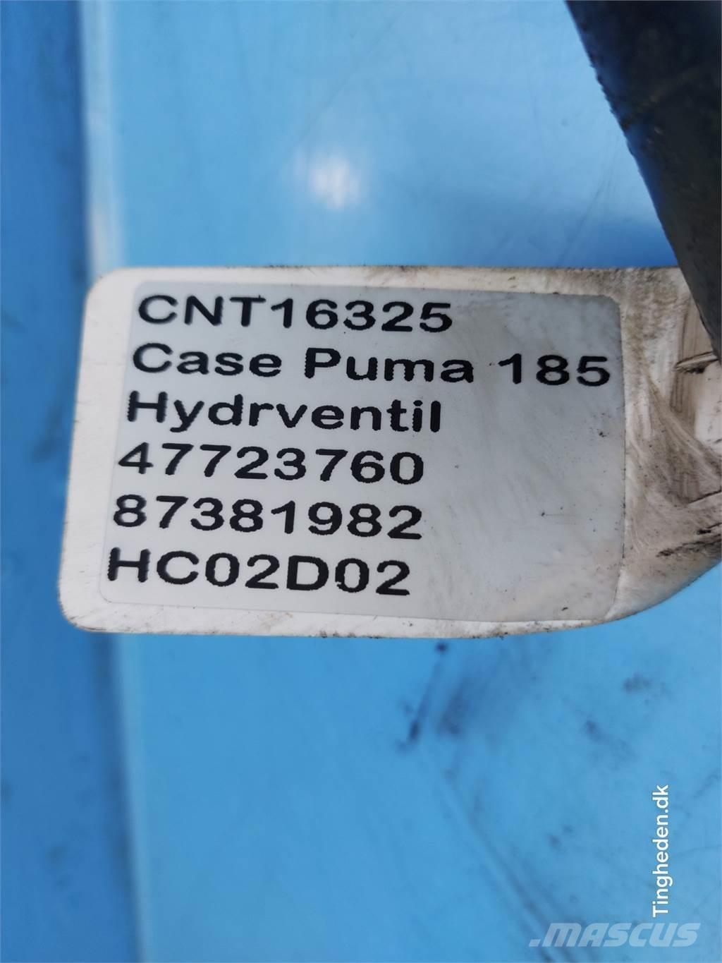 CASE Puma 185 Hüdraulika