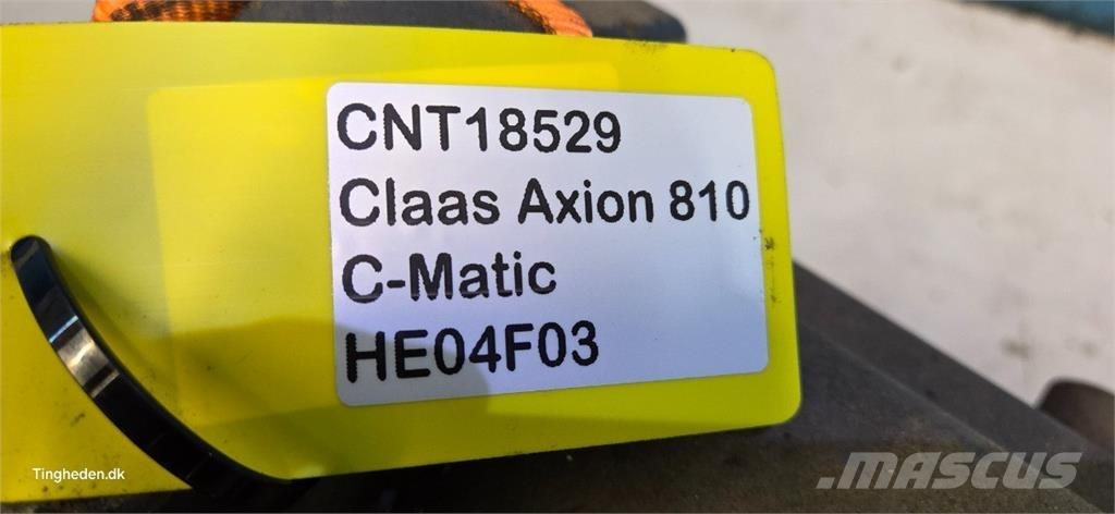 CLAAS Axion 810 Ülekandemehhanism
