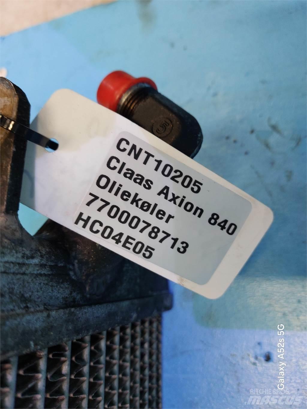 CLAAS Axion 840 Radiaatorid