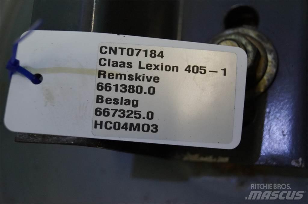 CLAAS Lexion 405 Muud põllumajandusmasinad