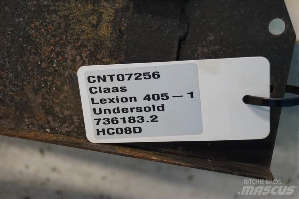 CLAAS Lexion 405 Liivapuisturid ja soolapuisturid